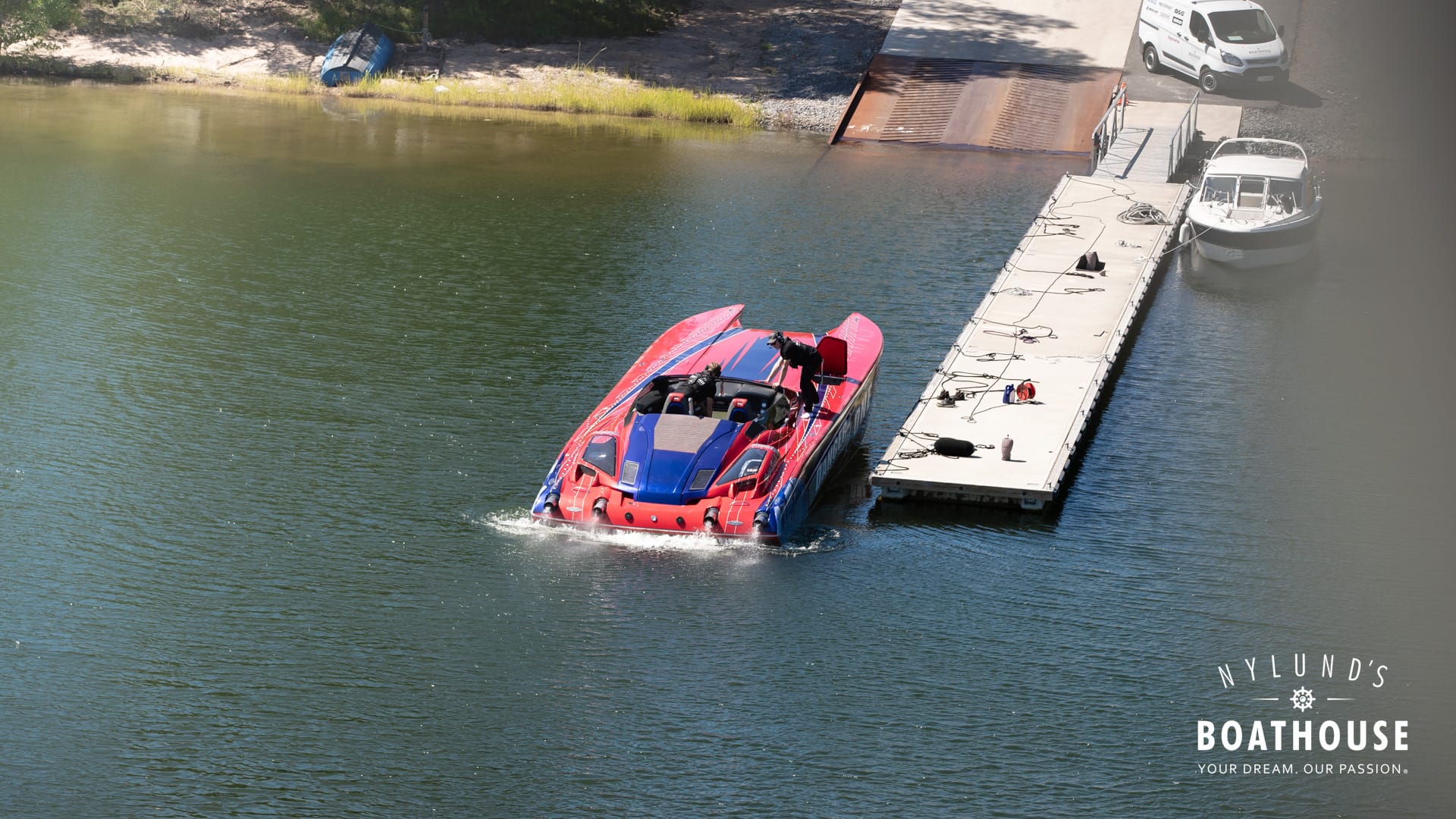 Nor-tech 4300 Supercat Roadster for sale | Nylunds Boathouse