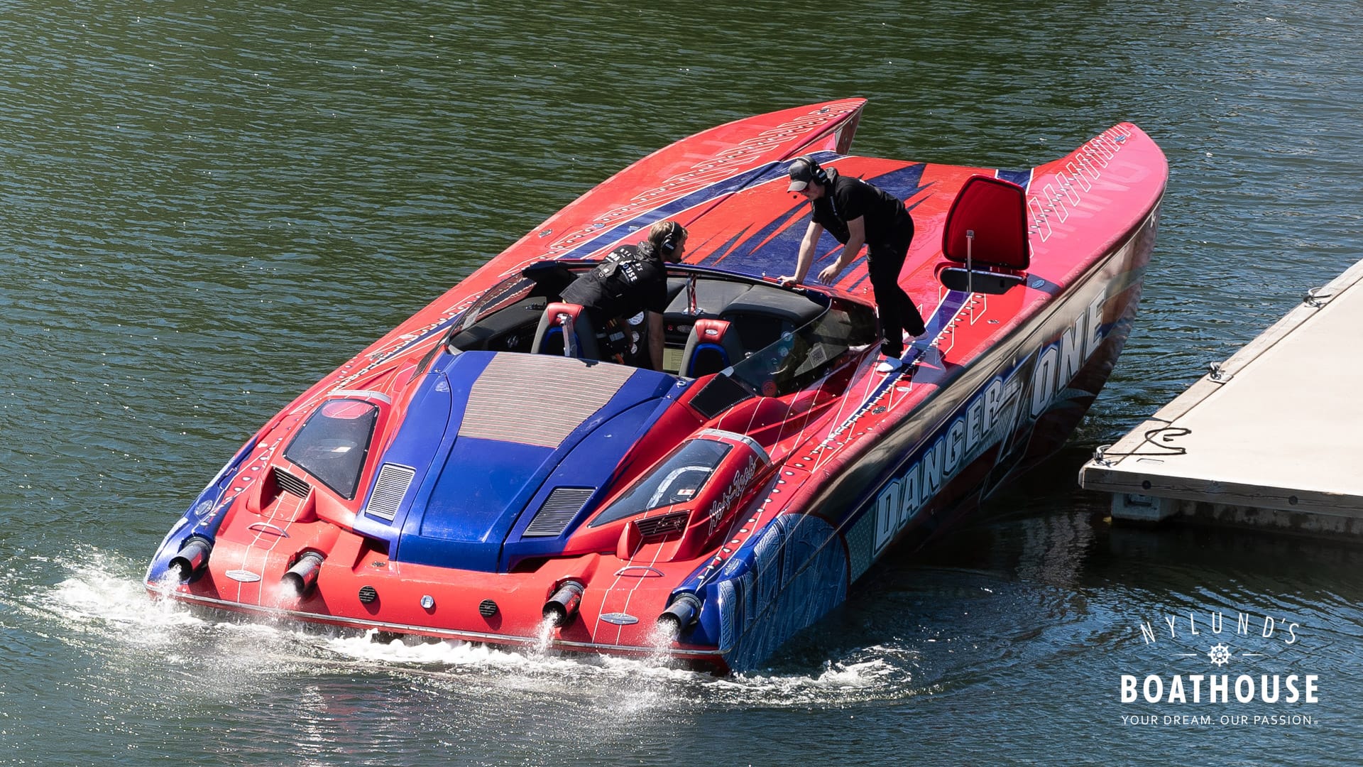 Nor-tech 4300 Supercat Roadster for sale | Nylunds Boathouse
