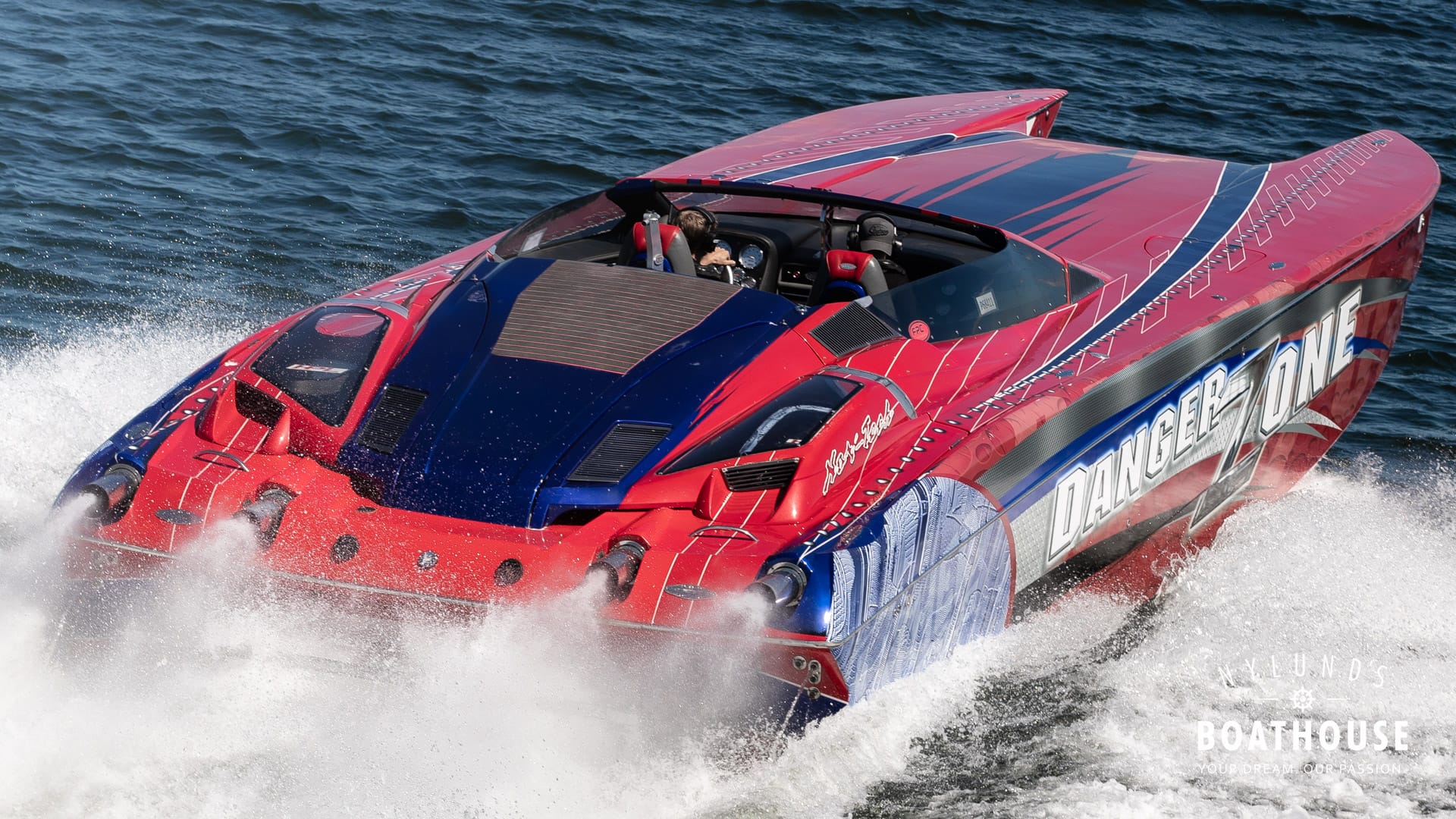 Nor-tech 4300 Supercat Roadster for sale | Nylunds Boathouse