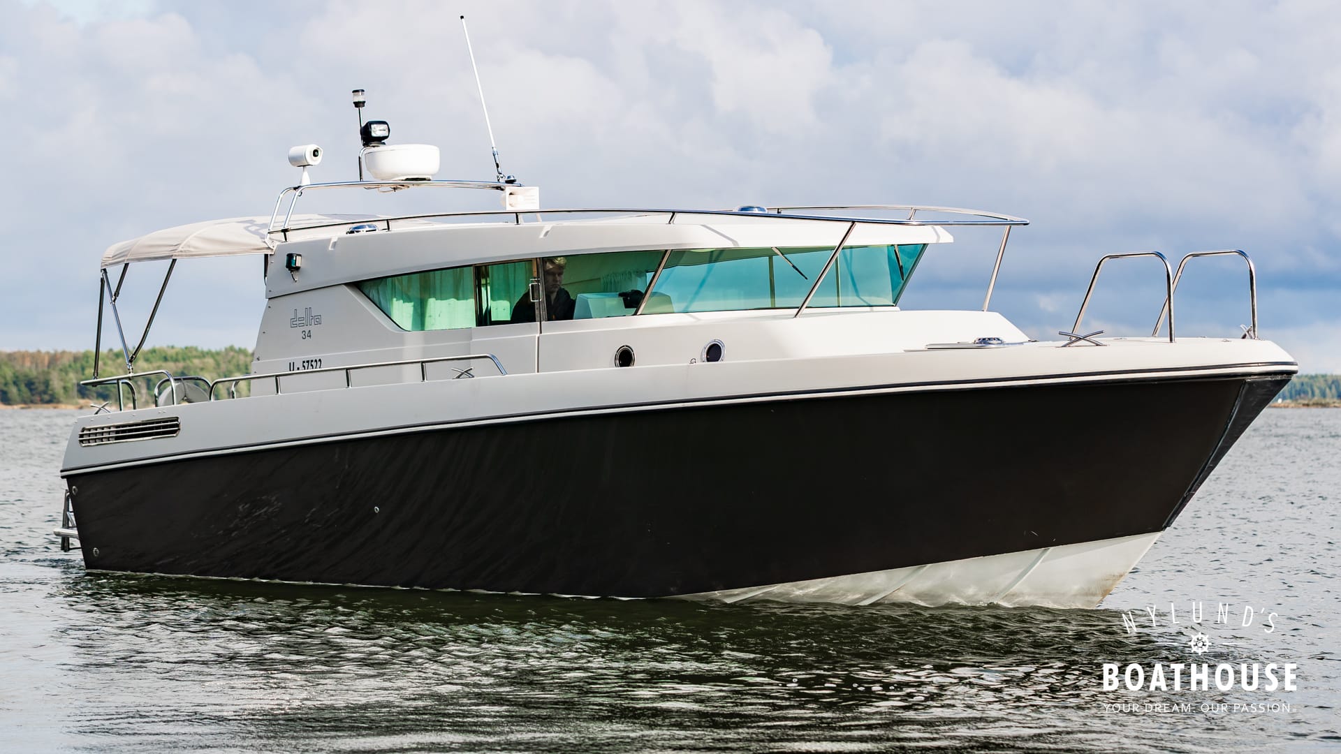 Delta 34 SW for sale | Nylunds Boathouse