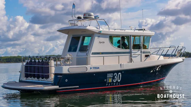 Nord Star 30 Patrol — Merellä