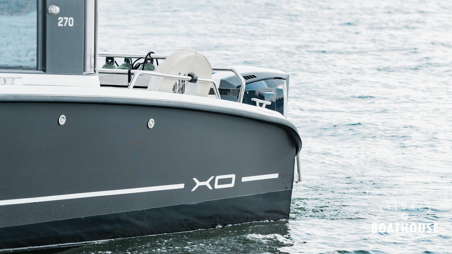 XO 270 RS Cabin OB | Nylunds Boathouse