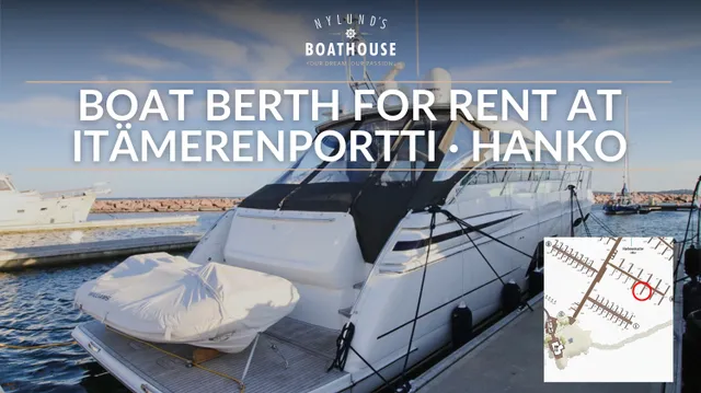 BOAT BERTHS FOR RENT AT ITÄMERENPORTTI