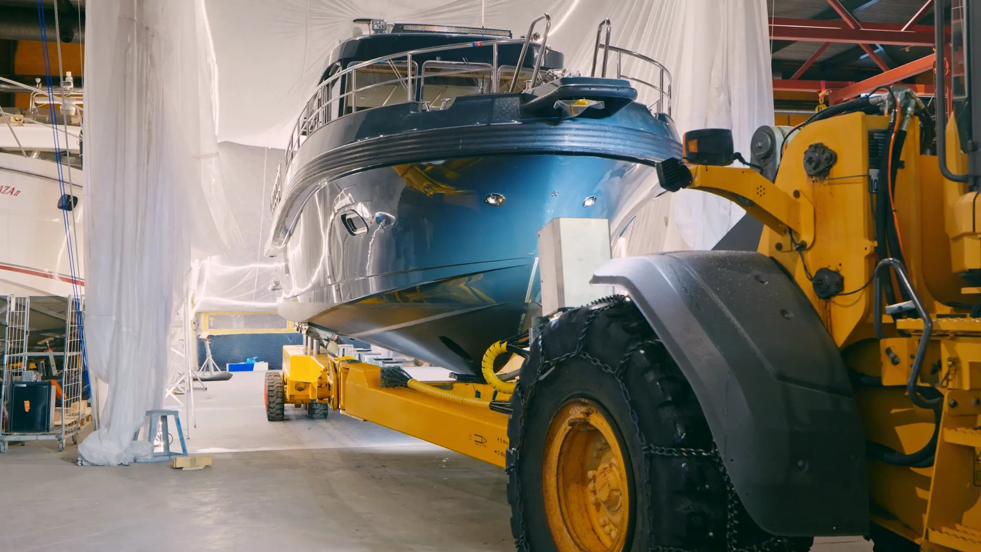Boat painting and refinishing services